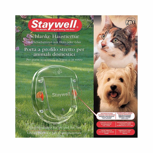 Pet door Staywell 270 transparent - Doors - Electric-Collars.com