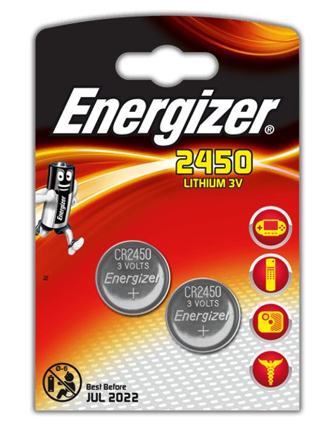 Energizer CR2450 2pcs - Batteries 