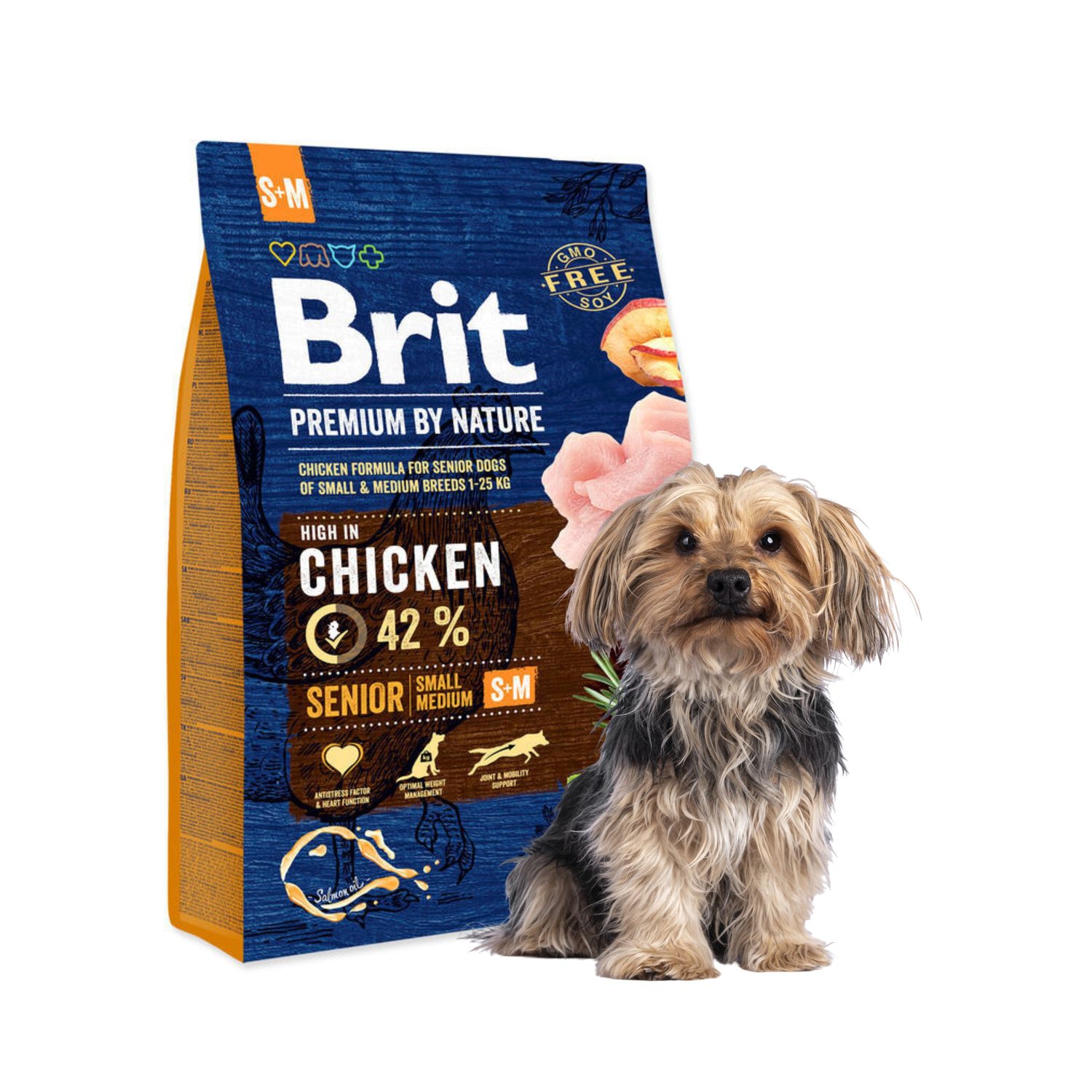 Brit Premium by Nature Senior S+M kg Dry food