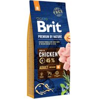 Brit Premium by Nature Adult M 15 kg | Granule pre psov