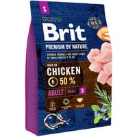 Brit Premium by Nature Adult S 3 kg | Granule pre psov