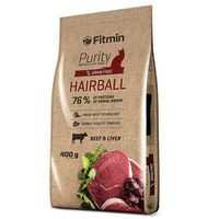 Fitmin Cat Purity Hairball 400 g | Granule pre mačky