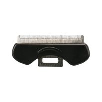 Brushing rake with replaceable head 8x14 cm for dogs