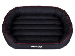 Pelíšek pro psa Reedog Round Black & Red