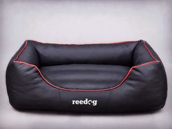 Pelíšek pro psa Reedog Comfy Black & Red