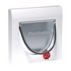 Staywell® Manual 4 Way Locking Pet door, white