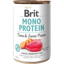 Brit Can Mono Protein Tuna & Sweet Potato 400 g