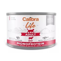 Calibra Cat Life puszka Adult Beef Monoprotein 200 g