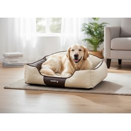 Reedog Bed Black & Red Sofa