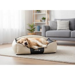 Reedog Bed Black & Red Sofa