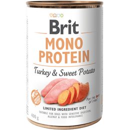 Brit Can Mono Protein Turkey & Sweet Potato 400 g