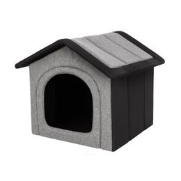 Reedog Standard Inari Gray and Black Dog House