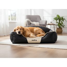Reedog Bed Black & Red Sofa
