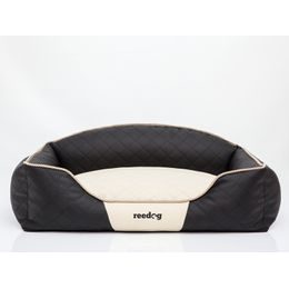 Pelíšek pro psa Reedog Black & Beige Sofa