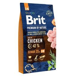 Expirace 11.7. 2026: Brit Premium by Nature Senior S+M 8 kg
