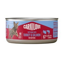 Carnilove Cat Can Paté Pavo y Salmón para Gatitos 100 g