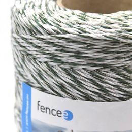 Lanko pro elektrický ohradník, šířka 10 mm, žluto-oranžová, délka 250 m