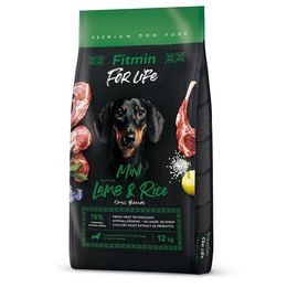Expirácia 21.1. 2026: Fitmin Dog For Life Lamb &amp; Rice Mini 12 kg