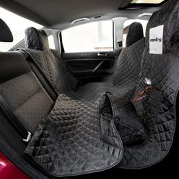 Car seat cover for dogs - black