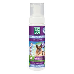 Anti-insect foam shampoo for dogs and cats Menforsan with margosa
