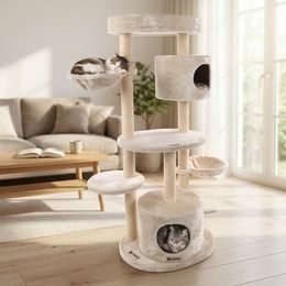 Flamingo škrabací strom Carlito Beige