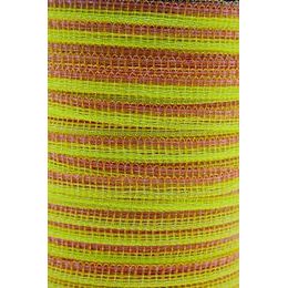 Lanko pro elektrický ohradník, šířka 10 mm, žluto-oranžová, délka 250 m