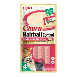 Churu Cat Hairball Chicken Recipe 4x14g