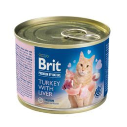 Brit Premium Cat by Nature Turkey & Liver 200 g