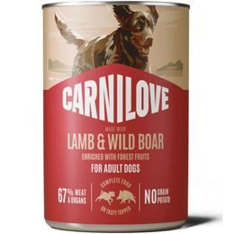 Carnilove Dog Can Pâté Lamb & Wild Boar 400g