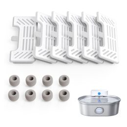 UahPet Stainless steel filter for fountain Pro, 6 pcs in pack
