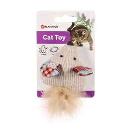 Boula Flamingo cat rattling toy
