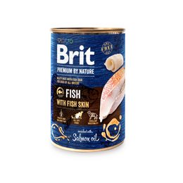 Brit konzerva Premium by Nature Fish & Fish Skin 400 g