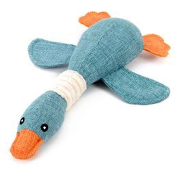 Reedog Plush Duck XXL, juguete de peluche crujiente con chirriador, 50 cm