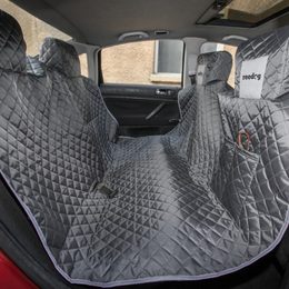 Car seat cover for dogs - gray