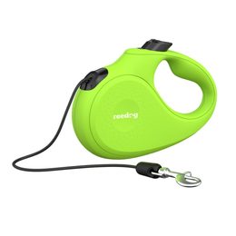 Reedog Senza Basic correa auto-retráctil XS 8kg / 3m cable / verde