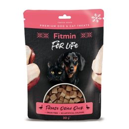 Fitmin For Life dog & cat mrazom sušené mäso Duck 10x30g