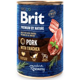 Brit lata Premium by Nature Cerdo y Tráquea 800 g
