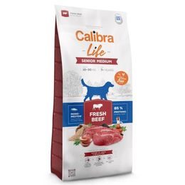 Expiry 28/08/2026: Calibra Dog Life Senior Medium Fresh Beef 12 kg