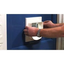 Pet door Staywell 917 white with tunnel
