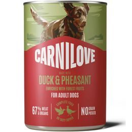 Carnilove Dog Can Paté Duck & Pheasant 400g