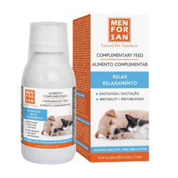 Menforsan Relax Suplemento dietético para reducir el estrés en perros y gatos, 120 ml