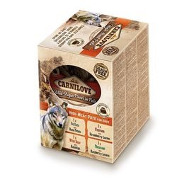 Carnilove Dog Pouch Paté Multipack 4x 300 g