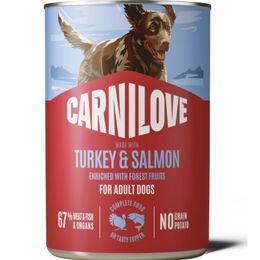 Carnilove Dog Can Paté Turkey & Salmon 400g