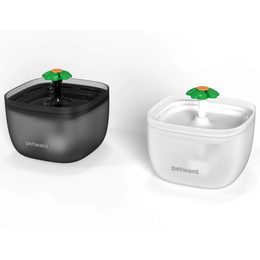 Fontana de acero inoxidable Petwant PWS 105 para perros y gatos