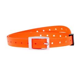 Dogtrace Kunststoffhalsband orange 2,5 x 70 cm