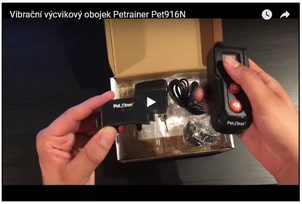 VIDEO: Vibračný výcvikový obojok Petrainer PET913N