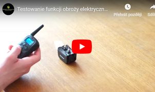 Video: Testowanie funkcji obroży elektrycznej Petrainer PET998DR