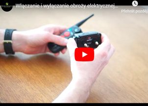 Video: Włączanie i wyłączanie obroży elektrycznej Aetertek AT 918C