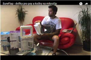 Video recenzia: SureFlap dvierka pre psy a mačky na mikročip