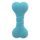 Zabawka DOG FANTASY Latex kość niebieska, piszcząca 14 cm